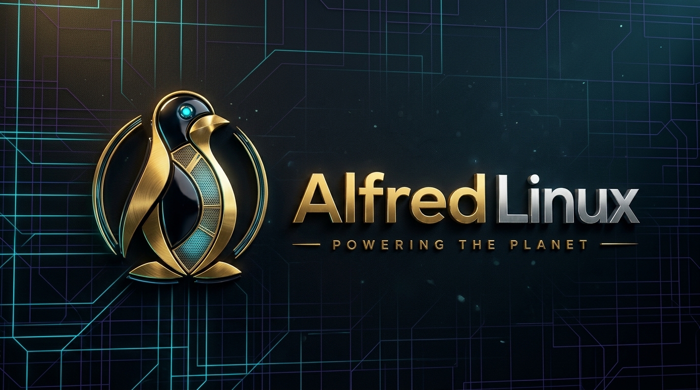 Alfred Linux Golden Penguin World Takeover