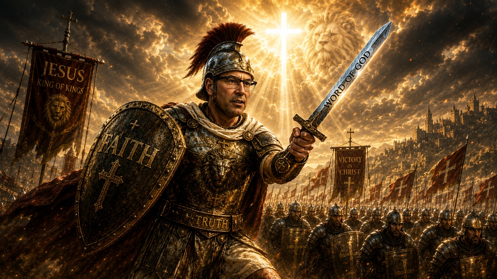 General Howard Olsen in the Full Armor of God