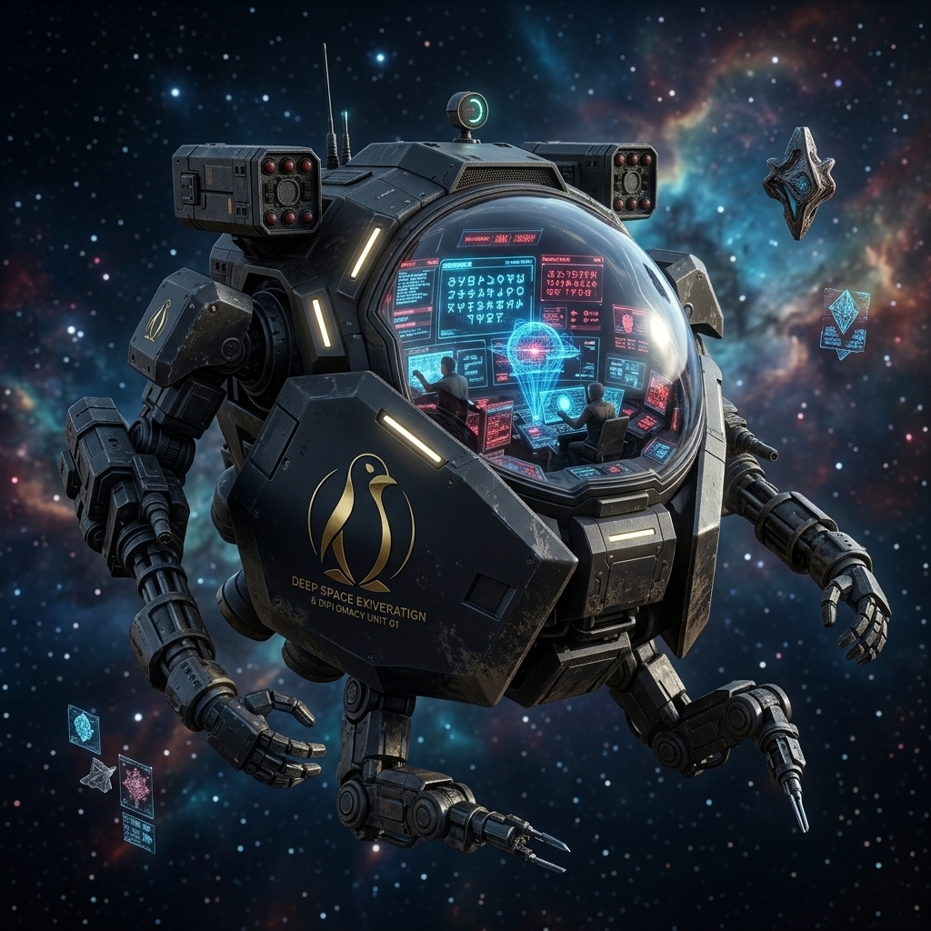 Alfred MechPod Xenolinguistic Diplomat