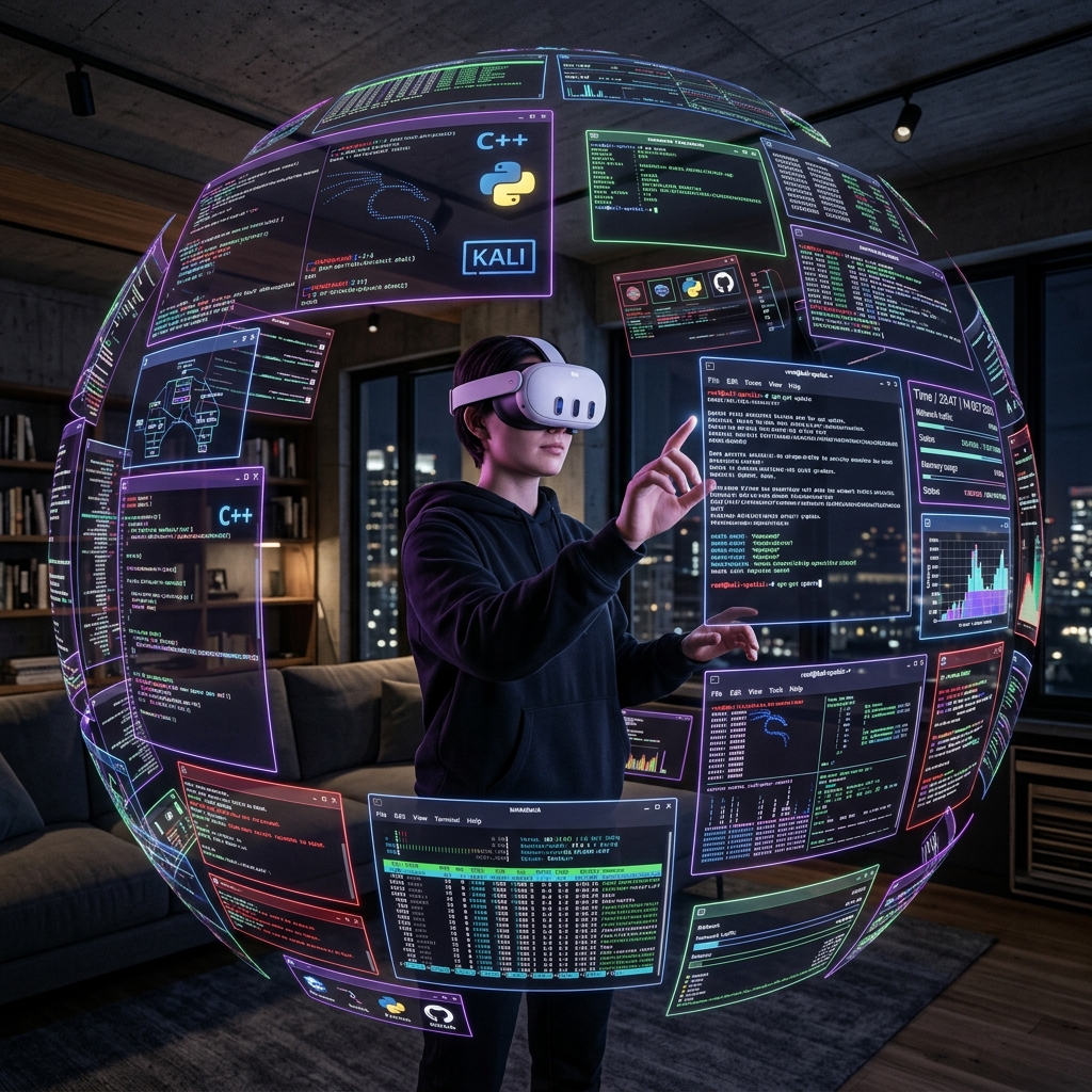 AlfredLinux 360-Degree Spatial OS Matrix